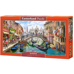 Puzzle 4000 Krajobraz Puzle Panorama Czar Wenecji Puzzle