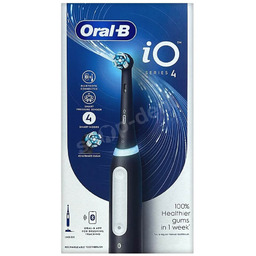 Oral-B iO 4 Matt Black szczoteczka elektryczna magnetyczna