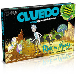 Cluedo Rick i Morty, gra logiczna, Winning Moves,