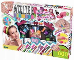 Atelier Glamour Kolorowe paznokcie Dromader