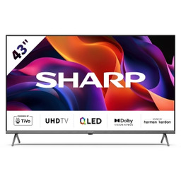 Sharp 43GM6745E 43" QLED 4K Smart TV Dolby