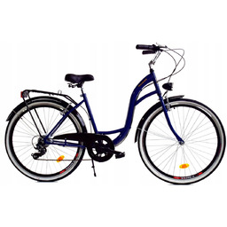 Rower miejski damski z przerzutkami DALLAS BIKE 26