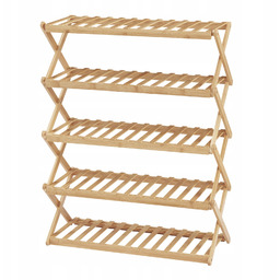 Bambusowy Składany Regał Na Buty Szafka Bambus