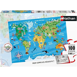 Nathan - Puzzle dla dzieci - 100 elementów