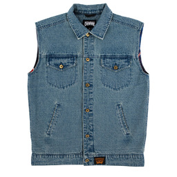 kamizelka CREATURE - Cannibal Corpse Vest Denim Top