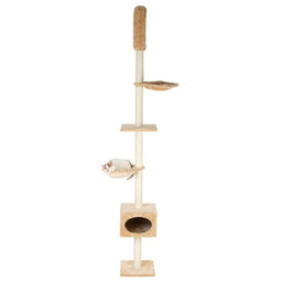 Orion Drapak dla Kota Beżowy Sufitowy 59x38x236-267cm Po