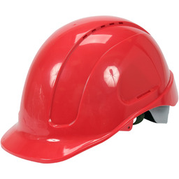 Yato KASK OCHRONNY CZERWONY WYSOKI KOMFORT SZYBKA REGULACJA