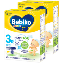 Zestaw Bebiko Junior 3R Nutriflor Expert, odżywcza formuła