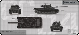 YENKEE Podkładka pod mysz DEFENDER WT90 - wersja