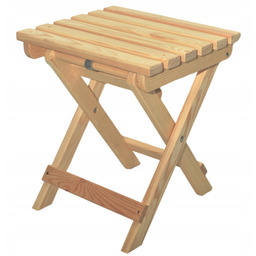 Składany Stołek Taboret Drewniany Stołeczek Kuchenny Stolik