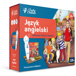 Zestaw Czytaj Z Albikiem Interaktywna książka Pióro Język
