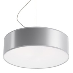Lampa Wisząca ARENA 35 Szara - Sollux