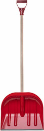 Łopata do śniegu 130 cm, czerwona