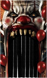 Horror Clown Kurtyna