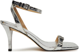 Sandały MICHAEL Michael Kors Darrington 40S5DTMS1M Srebrny