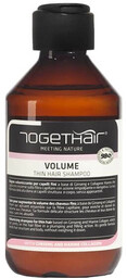 Togethair Volume Naturalny szampon zwiększający objętość włosów cienkich