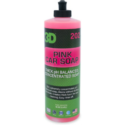 3D Pink Car Soap - Szampon do mycia