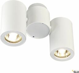 ENOLA_B lampa ścienna lub sufitowa dwupunktowa tuba biała