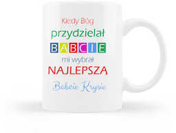 Kubek personalizowany na dzień babci - 330ml