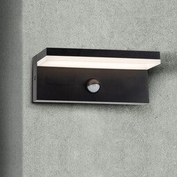 Kinkiet zewnętrzny LED TESA Q PIR 4000 K