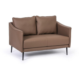 Sofa PATTY, 2-miejscowa, brązowy