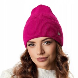 Czapka damska Ariana Fuksja