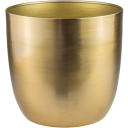 Osłonka metalowa ALANO złota 24,5 cm DHG