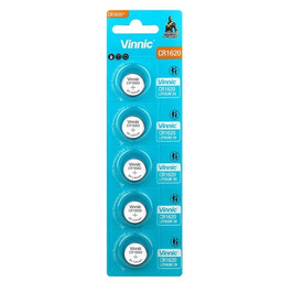 5x bateria litowa Vinnic CR1620 blister