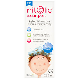 Pipi Nitolic Szampon do eliminacji wszy i gnid