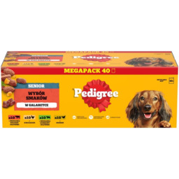 PEDIGREE Senior Wybór Smaków w Galaretce, 40 x