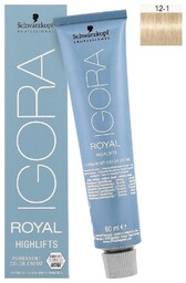 Schwarzkopf Igora Royal Highlifts, farba do włosów, 12-1