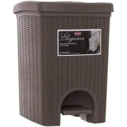 Stefanplast 30802 kosz na śmieci, imitacja rattanu,