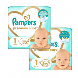 Pieluszki Pieluchy Pampers Premium Care rozmiar 1. 2-5kg