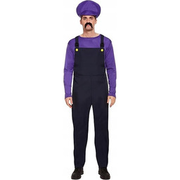 Outlet Męski Strój w Stylu Super Mario Przebranie