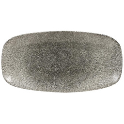 Churchill Półmisek z porcelany 355x189 mm, Churchill Raku
