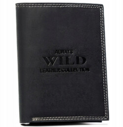 Portfel męski Always Wild N4-CHM-BL czarny