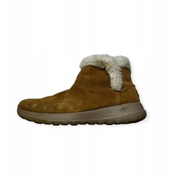 Botki damskie beżowe Skechers 38