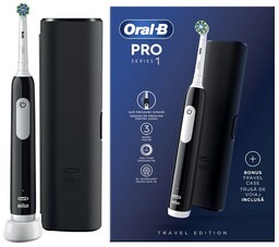 Braun Oral-B szczoteczka elektryczna PRO1 BLACK + ETUI