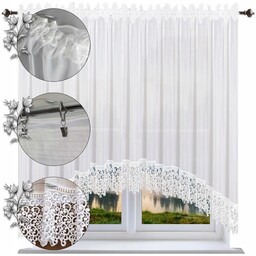 Firana gotowa z gipiurą 160x500 w Łuk firany