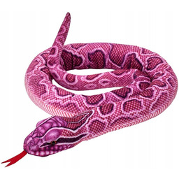 Maskotka Wąż Różowy - 180Cm