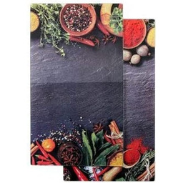 axentia Szklana deska do krojenia o wyglądzie kamienia