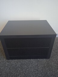 Stolik nocny CEZAR NEW ELEGANCE 55x37x40,5 - OUTLET