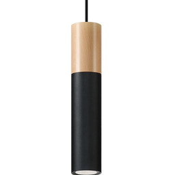 Lampa wisząca PABLO czarna SL.0632 - Sollux
