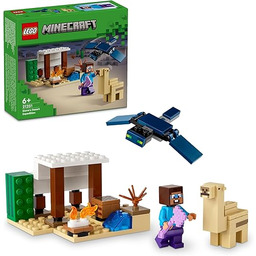 LEGO Minecraft Pustynna wyprawa Steve a, Zabawka Konstrukcyjna