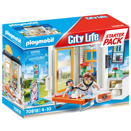 PLAYMOBIL, Starter Pack Lekarz pediatra, 70818