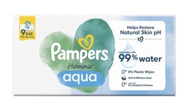 PAMPERS Chusteczki nawilżane Harmonie Aqua (432 szt.)