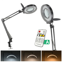 Lampa lupa kosmetyczna biurkowa do przedłużania rzęs led