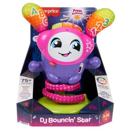 FISHER PRICE Zabawka edukacyjna ABC+123 Taneczna DJ-ka HRD21