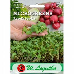 Microgreens rzodkiewka - Legutko >>> nasiona na mikrolistki