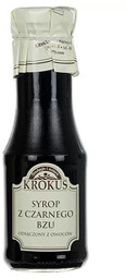 Krokus Syrop z czarnego bzu bezglutenowy 355 g